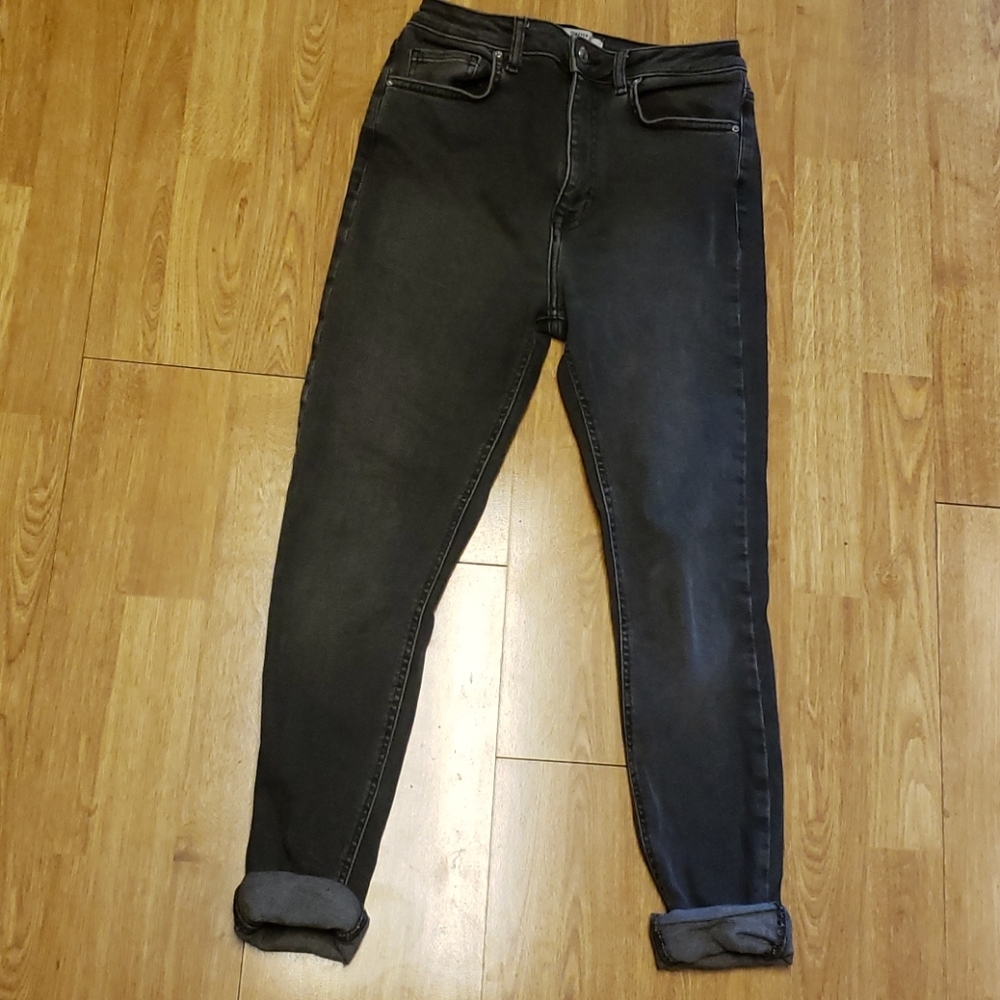 F21 vintage black high waisted jeans 27